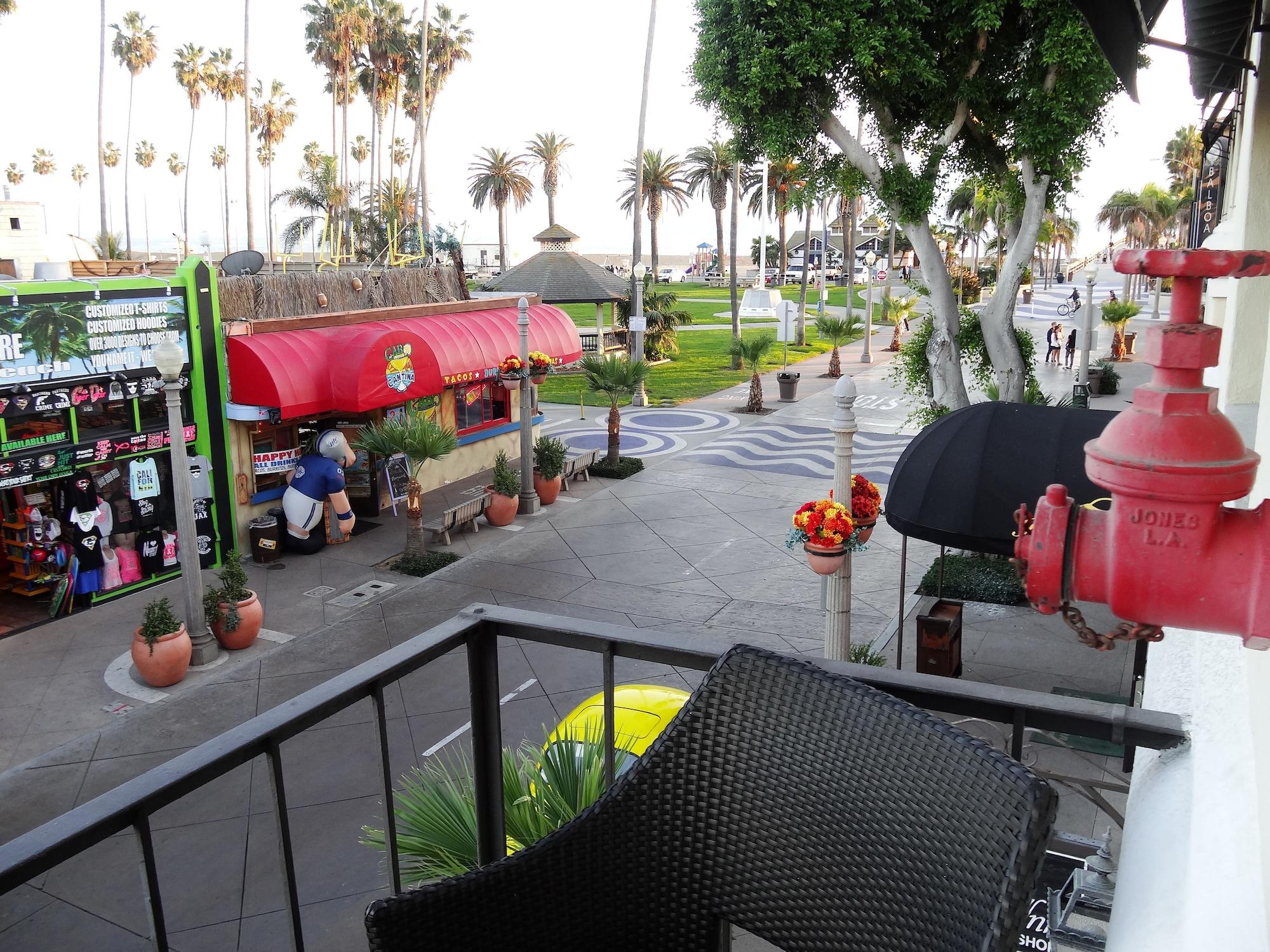 ניופורט ביץ' Balboa Inn, On The Beach At Newport מראה חיצוני תמונה